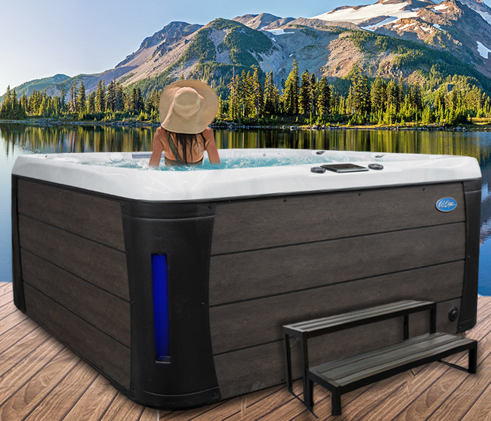 Calspas hot tub being used in a family setting - hot tubs spas for sale Salinas